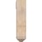 Ekena Millwork Merced Arts and Crafts Smooth Bracket w/ Offset Brace, Douglas Fir, 7 1/2"W x 24"D x 32"H BKT0806X24X32MRC03SDF - alternate 2